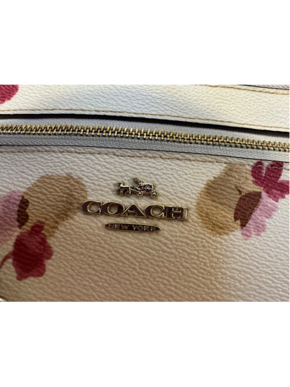 Coach Floral chain clutch / purse
